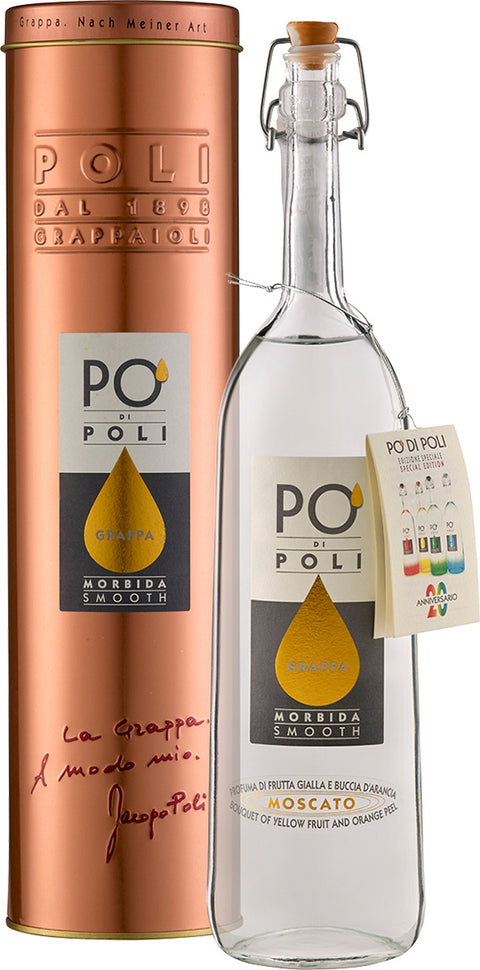 Grappa PO´di Poli Morbida - in Geschenkröhre -