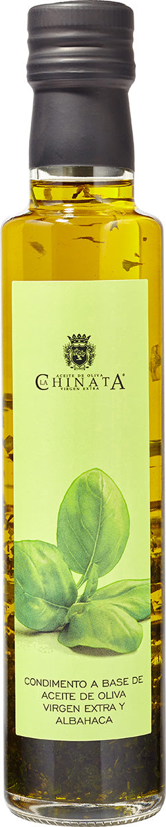 Aceite de Oliva Virgen Extra con Albahaca