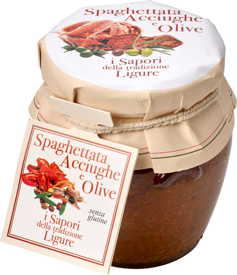 Spaghettata Acciughe e Olive