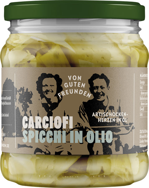 Carciofi spicchi in olio