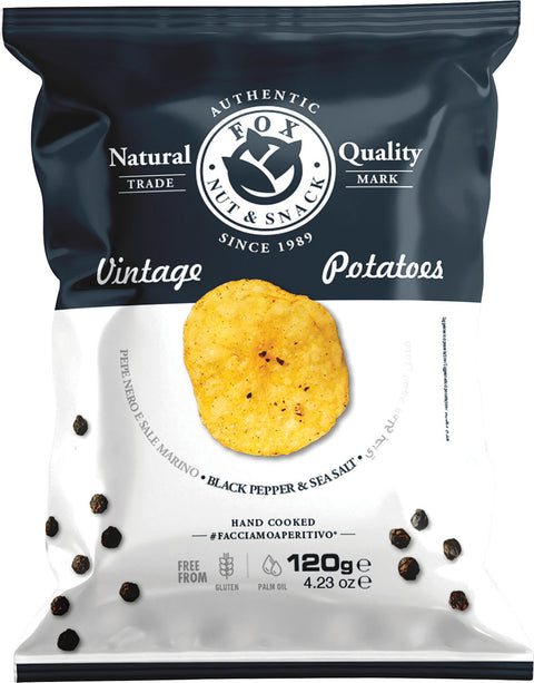 Vintage Potatoes Pepe nero e Sale marino