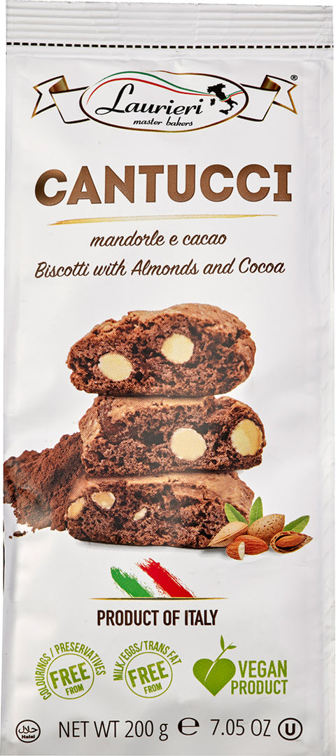 Cantucci con Mandorle e Cacao